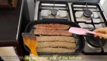 آموزش آسان ترین روش پختن کباب تابه ای