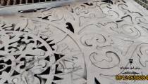 خدمات برش لیزر حفاظ و نرده_درب و پنجره ساختمان 09173386445