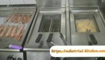 سرخ کن صنعتی ایستاده
