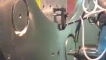 تولید فلنج بسیار بزرگ در کارخانه