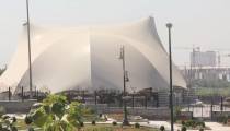 سقف چادری کافی شاپ-زیباترین سقف چادری تالار