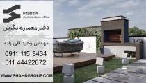طراحی و اجرای فضای سبز و روف گاردن در شمال مازندران