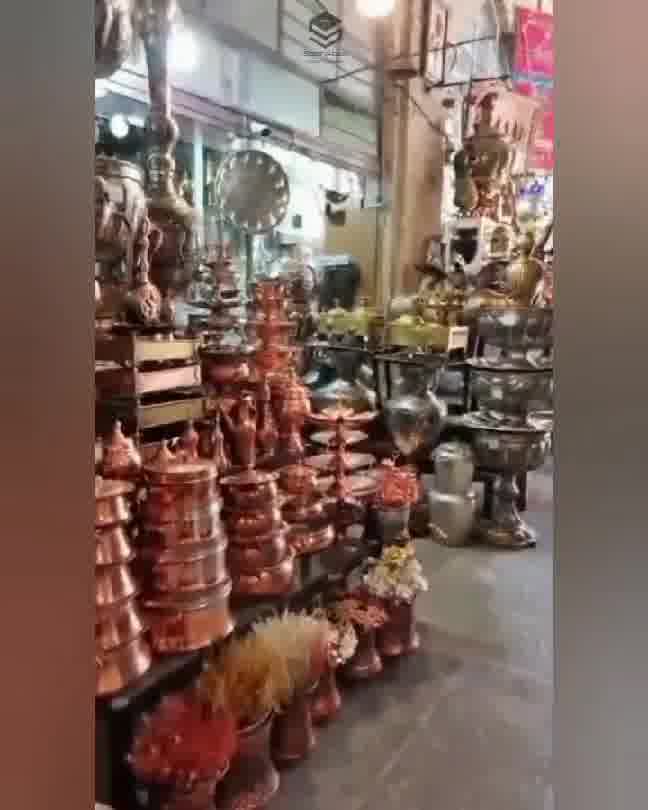 بازارگردی بازار مسگرها اصفهان - مهر ۱۴۰۰
