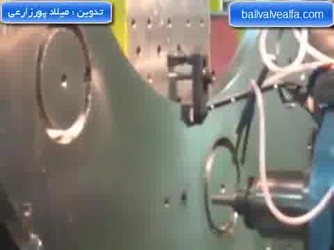 تولید فلنج بسیار بزرگ در کارخانه