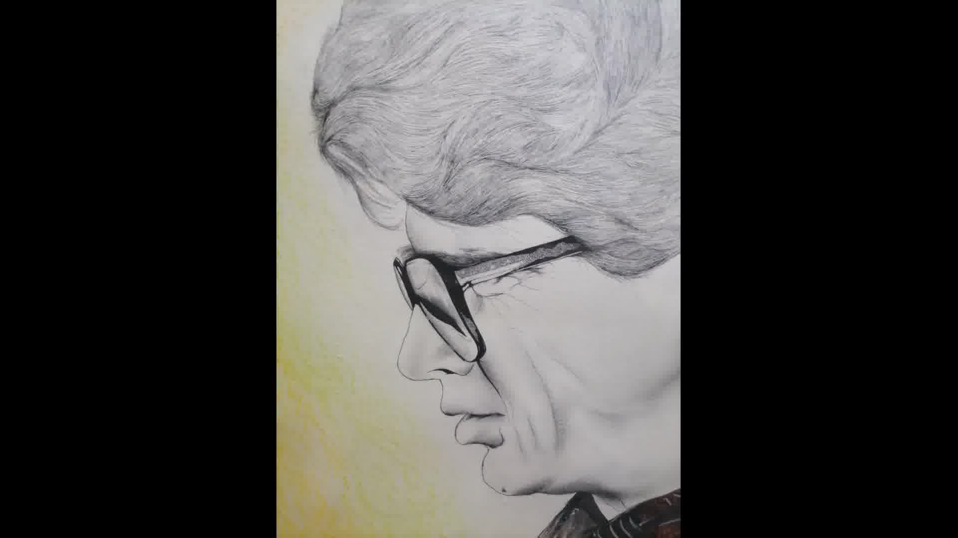 نقاشی مینیاتور استاد محمد رضا شجریان