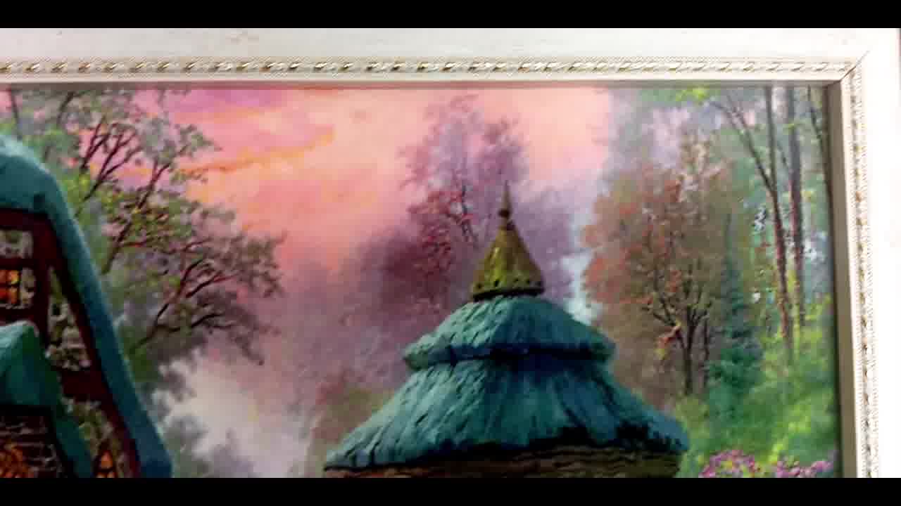 قاب تابلو فرش طرح گلدار کد ۹۵۵