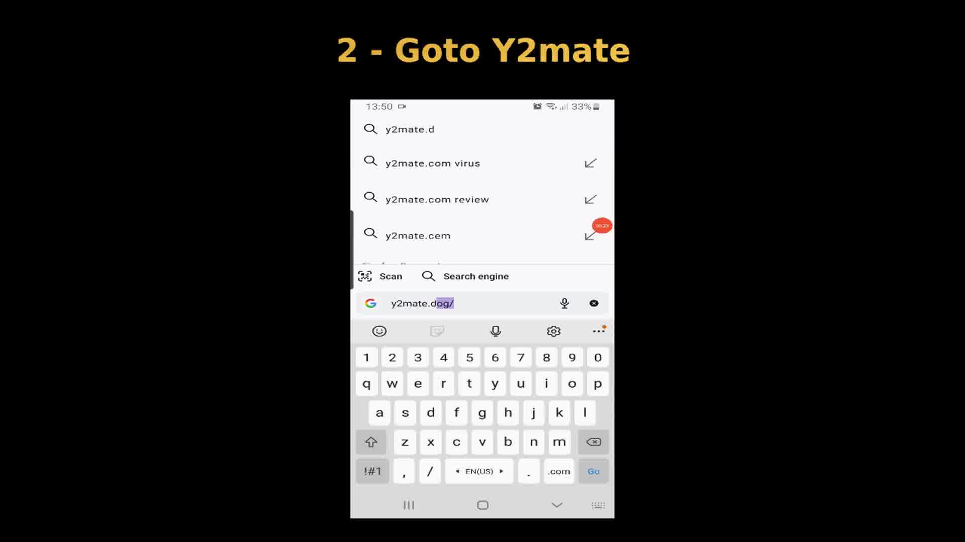 Video tutorial on how to download YouTube videos on mobile using y2mate